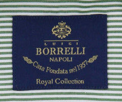 Luigi Borrelli Green Shirt - Slim - (EV062081NANDO) - Parent