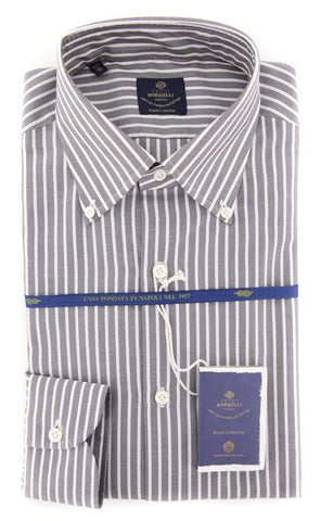 Luigi Borrelli Brown Shirt - Slim