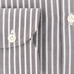 Luigi Borrelli Brown Shirt - Slim - (EV062116STEFANO) - Parent