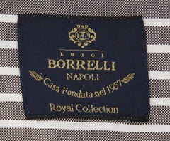 Luigi Borrelli Brown Shirt - Slim - (EV062116STEFANO) - Parent
