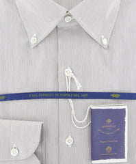 Luigi Borrelli Brown Shirt - Slim - (EV062121STEFANO) - Parent
