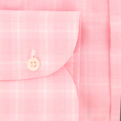 Luigi Borrelli Pink Plaid Shirt - Slim - (EV062264RIO) - Parent