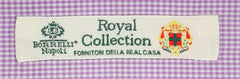 Luigi Borrelli Purple Check Shirt - Slim - (LB2339PU) - Parent
