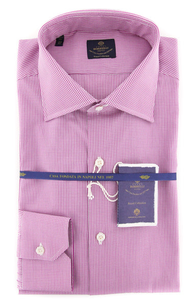 Luigi Borrelli Pink Shirt - Slim - (EV062348RIO) - Parent
