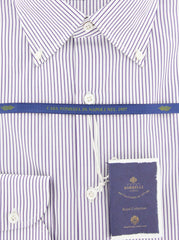 Luigi Borrelli Purple Shirt - Extra Slim - (EV0628881STEFANO) - Parent