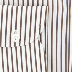 Luigi Borrelli Brown Shirt - Extra Slim - (EV0629160GIANNI) - Parent