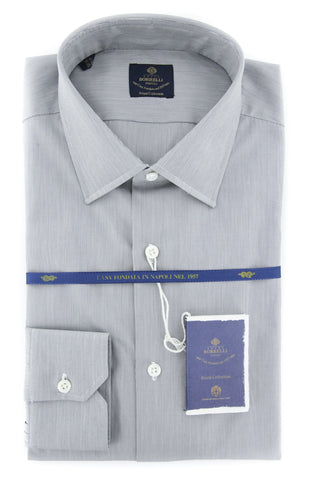 Luigi Borrelli Gray Shirt - Slim