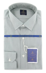 Luigi Borrelli Green Shirt - Slim - 15.75/40 - (EV06400250SEVERO)