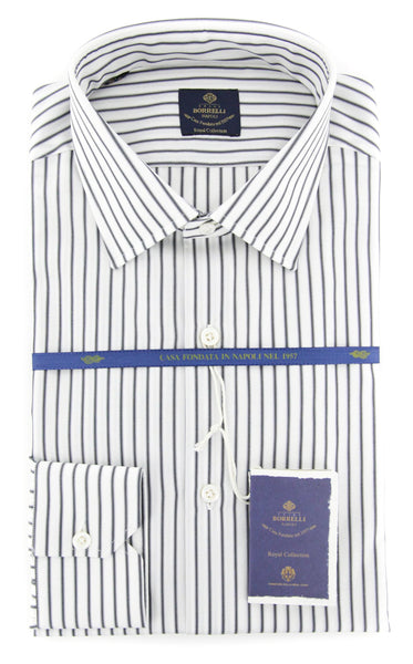 Luigi Borrelli Gray Shirt - Slim - (EV06400530SEVERO) - Parent