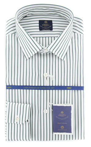 Luigi Borrelli Green Shirt - Slim