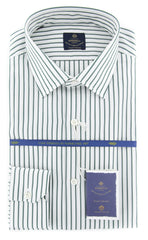 Luigi Borrelli Green Shirt - Slim - (EV06400550SEVERO) - Parent