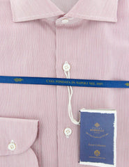 Luigi Borrelli Red Shirt - Slim - (EV06402340NANDO) - Parent