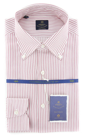 Luigi Borrelli Red Shirt - Slim