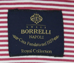 Luigi Borrelli Red Shirt - Slim - (EV06402343NANDO) - Parent