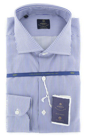 Luigi Borrelli Blue Shirt - Slim