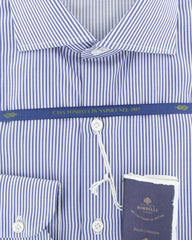 Luigi Borrelli Blue Shirt - Slim - (EV06402373NANDO) - Parent