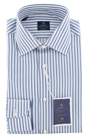 Luigi Borrelli Blue Shirt - Slim