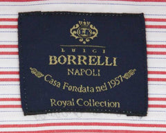 Luigi Borrelli Red Shirt - Slim - (EV06402940NANDO) - Parent