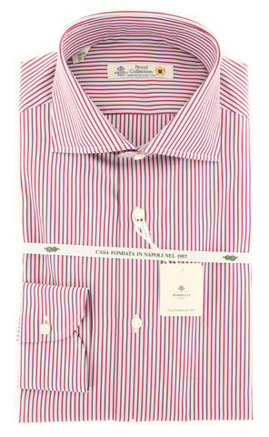 Luigi Borrelli Red Shirt - Slim