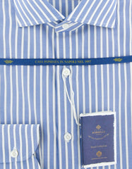Luigi Borrelli Blue Shirt - Slim - (EV06411573NANDO) - Parent