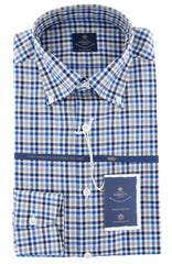 Luigi Borrelli Blue Shirt - Slim - 18/45 - (EV06RC411870)