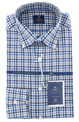 Luigi Borrelli Blue Shirt - Extra Slim - 18/45 - (EV06RC411870)