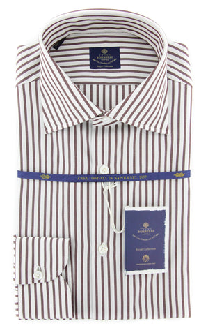 Luigi Borrelli Brown Shirt - Slim