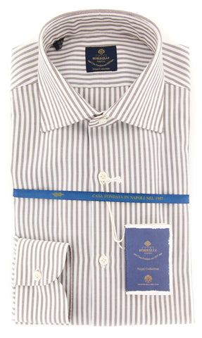 Luigi Borrelli Brown Shirt - Slim