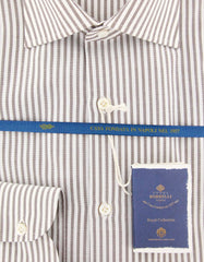 Luigi Borrelli Brown Shirt - Slim - (EV06412260RIO) - Parent