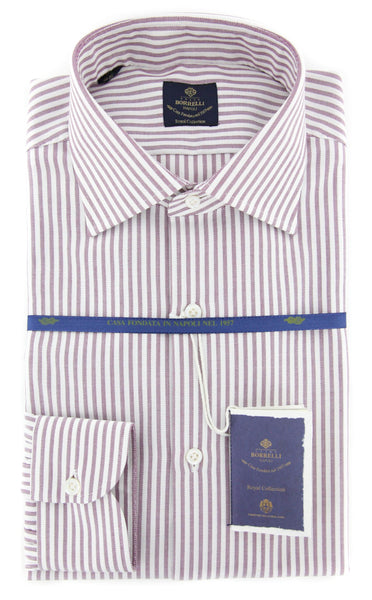 Luigi Borrelli Purple Shirt - Slim - (EV06412280RIO) - Parent