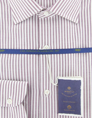 Luigi Borrelli Purple Shirt - Slim - (EV06412280RIO) - Parent