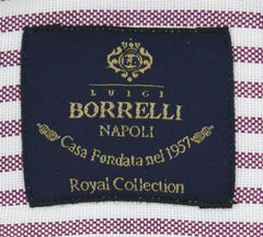 Luigi Borrelli Purple Shirt - Slim - (EV06412280RIO) - Parent