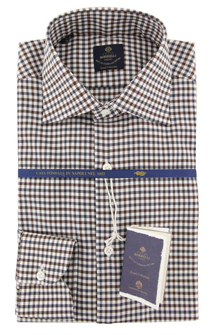 Luigi Borrelli Brown Shirt - Slim