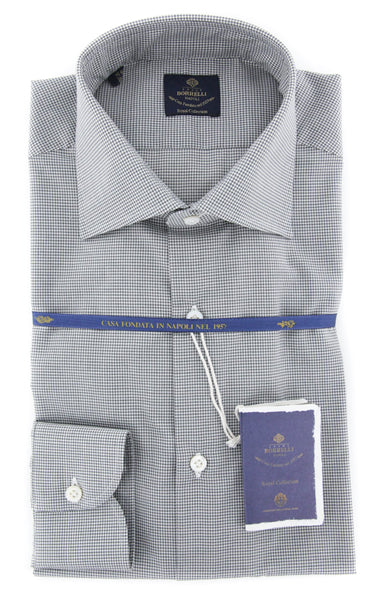 Luigi Borrelli Gray Shirt - Slim - (EV06423131RIO) - Parent