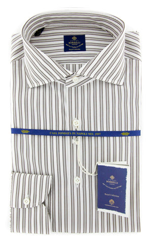 Luigi Borrelli Brown Shirt - Slim