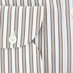 Luigi Borrelli Brown Shirt - Slim - (EV06425860NANDO) - Parent
