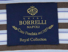 Luigi Borrelli Brown Shirt - Extra Slim - (EV06426060NANDO) - Parent