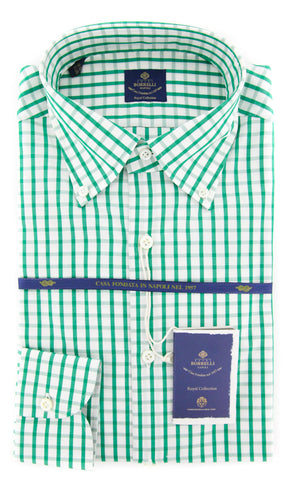 Luigi Borrelli Green Shirt - Slim