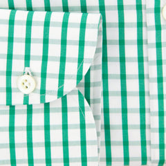 Luigi Borrelli Green Check Shirt - (EV06451850STEFANO) - Parent
