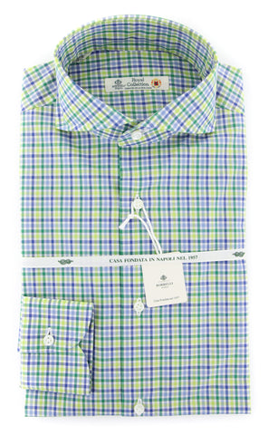 Luigi Borrelli Green Shirt - Slim