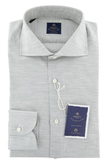 Luigi Borrelli Gray Shirt - Slim - 15.5/39 - (EV06RC461230)