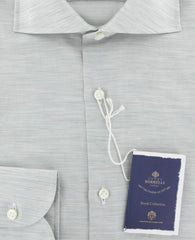 Luigi Borrelli Gray Shirt - Extra Slim - (EV06RC461230) - Parent