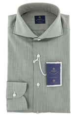 Luigi Borrelli Gray Shirt - Slim - 15/38 - (EV06RC462950)