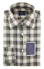 Luigi Borrelli Gray Shirt - Extra Slim - 15.75/40 - (EV06RC466461)