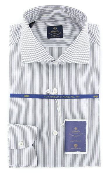 Luigi Borrelli Gray Shirt - Slim - (EV0653430NANDO) - Parent