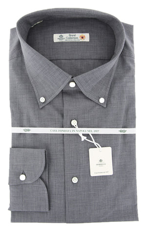 Luigi Borrelli Gray Shirt - Slim