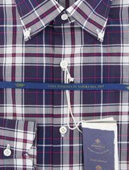 Luigi Borrelli Purple Shirt - (EV06570080STEFANO) - Parent