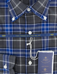 Luigi Borrelli Gray Shirt - Slim - (EV0657630STEFANO) - Parent