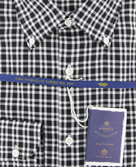 Luigi Borrelli Black Shirt - Slim - (EV0665091STEFANO) - Parent