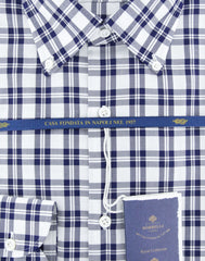 Luigi Borrelli Navy Blue Shirt - (EV0665173STEFANO) - Parent